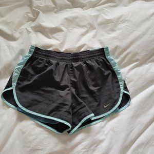 NIKE Blue and Black Shorts with compression shorts